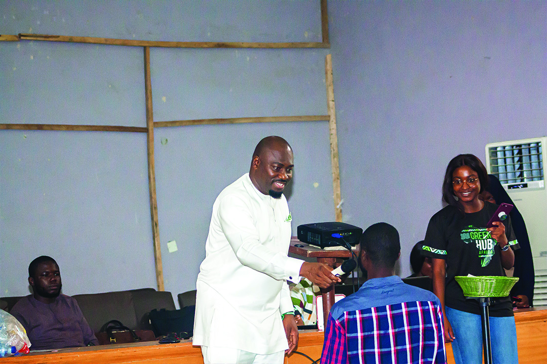 GreenHubAfrica Storms YabaTech to Educate Students on Environmental Sustainability. 